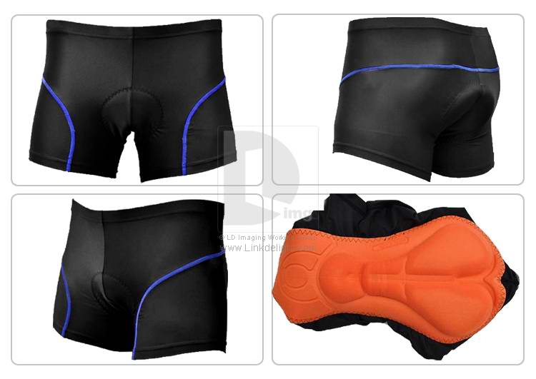 bike shorts showing pad