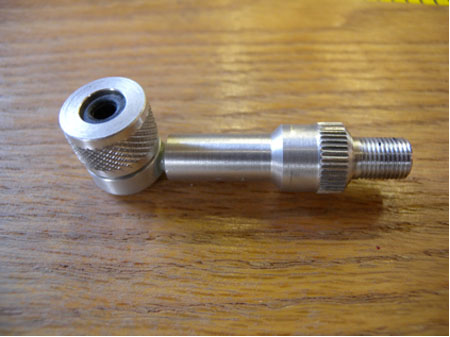 bicycle pump valve adapter