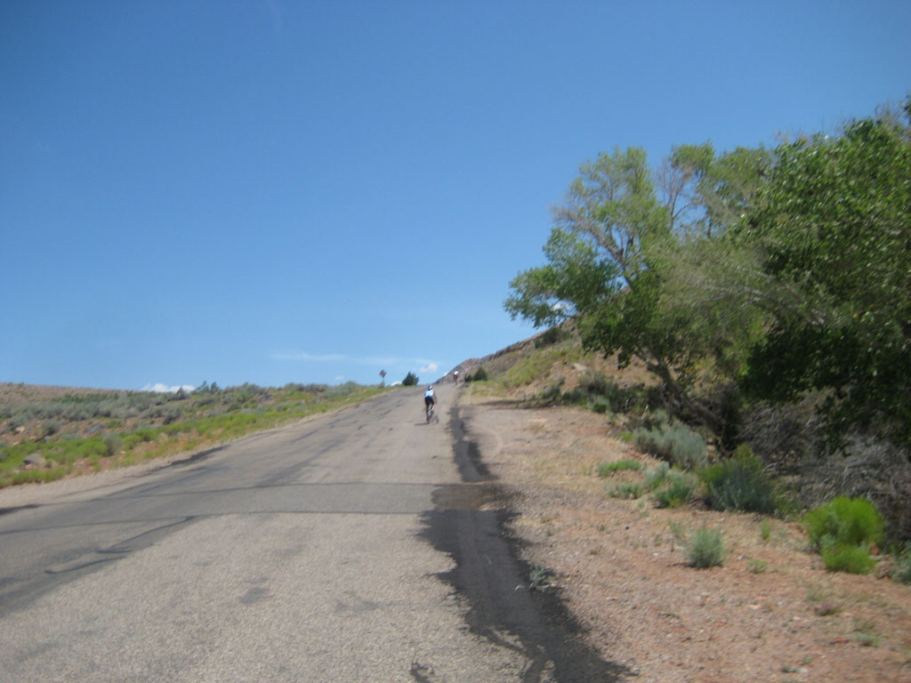 Climb Up to Reservoir