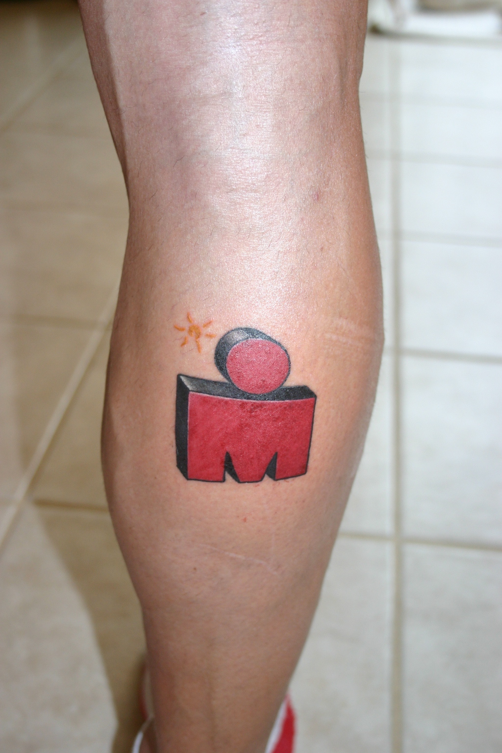 M Dot Tattoo