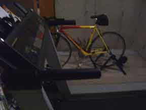 treadmill + trainer
