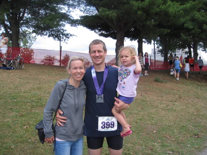 After the finish
